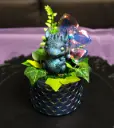 Figurine Dragon Bleu